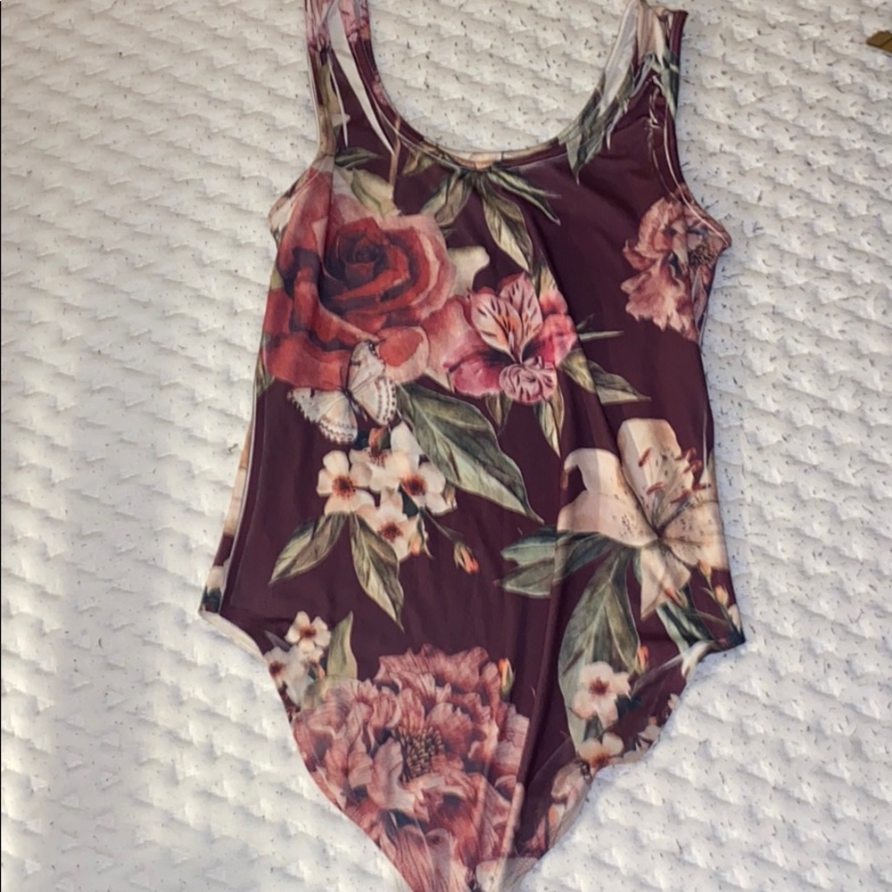 One piece body suit
